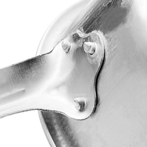 Aluminum Water Ladle With Long Handle And Short Handle For Kitchen Use Silver White Color - Product Image 2