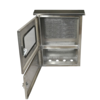 Boîtier de jonction en acier inoxydable 201 moulé sous pression, étanche et anti-poussière IP65, boîte de distribution électrique, trou personnalisé