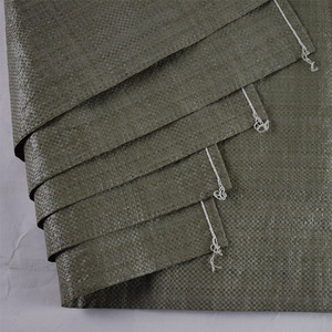 Giá rẻ bán buôn 25kg 50kg PP dệt Polypropylene túi cát Bao xi măng túi màu xanh lá cây rác PP dệt Túi 50kg bao - Product Image 6