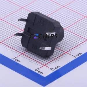 TC-1103-C-M Tactile Switch Through hole Component THT-4P,12x12mm Switch Single Pole Single Throw Round Button 2.6N Through Hole - Product Image 2