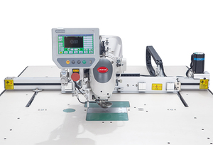 Machine à coudre industrielle JTK8T-F8045AJ, machine à coudre à point de bourdon professionnelle, automatique, avec fonction de découpe au laser - Product Image 2