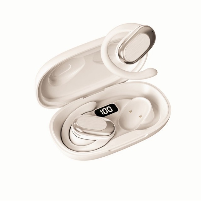 Wireless Earbuds Digital Display Long Battery Life (10-15 Hours) High Sound Quality Call Function Sport-Friendly Hanging Ear