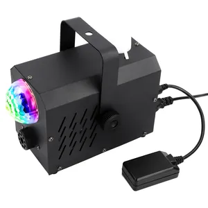 400W Stage Mini Smoke Machine Fogger Effect Rgb Led Light Effect con telecomando Fog Machine per feste discoteca Ktv church