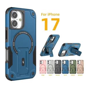 Porta telefono cellulare magnetico custodia per <span class=keywords><strong>Apple</strong></span> Phone16 15 14 13 <span class=keywords><strong>12</strong></span> Plus Pro Max <span class=keywords><strong>Cover</strong></span> antiurto supporta caricatore funzione magnetica - Product Image 2