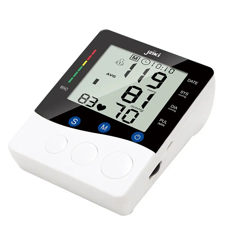 Upper arm voice broadcast electronic blood pressure monitor sphygmomanometer