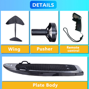 Juegos Acuáticos Deportivos al Aire Libre, Tabla de Hydrofoil Eléctrica Gerland G-E002-W con Motor de 8kw, Velocidad de 60km/h, para Lagos y Ríos - Product Image 5