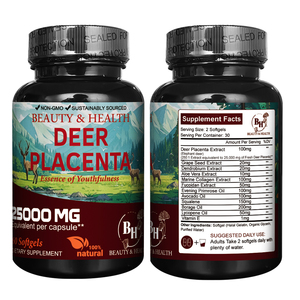 Tốt nhất Hươu nhau thai Softgels viên nang OEM/ODM tăng cường thận nóng lên tử cung thúc đẩy lưu thông máu tăng cường khả năng miễn dịch - Product Image 3
