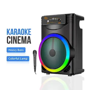 ZQS8146 Portable Speaker wireless speaker Rechargeable best bluetooth speaker with microphone karaoke