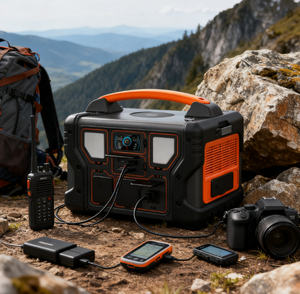 Générateur solaire 1200W 1008WH, générateur à panneaux solaires portable, station d'alimentation à batterie 220v, banque d'alimentation domestique - Product Image 5