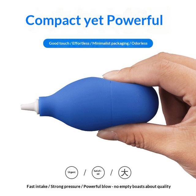 Multi-Purpose Silicone Gel Air Blower for Cleaning Dust & Debris From Digital Devices and Camera Lenses (9cm)