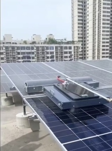 <b>Remote</b> <b>Control</b> Crawler Type Solar Panel Cleaning <b>Robot</b> for Photovoltaic Power Station, Dry and Wet Dual-use Cleaning Equipment - Product Image 2