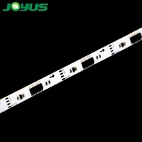Musique Bluetooth 12v voiture led brouillard arrière/feux de conduite flexible 3014 bande 600mm 234 led blanc 200 modes de changement de couleur