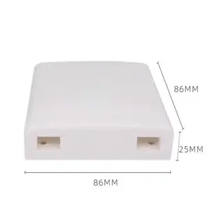 86 Tipo 2 núcleo de escritorio pequeño FTTH <span class=keywords><strong>Roset</strong></span> SC caja de terminales de pared de fibra óptica - Product Image 1