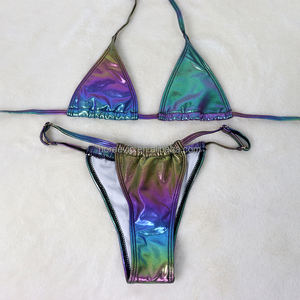 Maillots de bain pour femmes S622, <span class=keywords><strong>bikini</strong></span> sexy, vêtements de plage, <span class=keywords><strong>micro</strong></span> <span class=keywords><strong>bikini</strong></span> sexy pour filles, vidéos en stock - Product Image 4