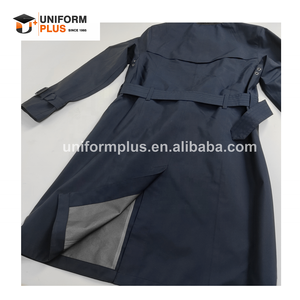 เสื้อโค้ทกันฝนสำหรับงานสายการบิน ทนทานต่อสภาพอากาศ เหมาะสำหรับพนักงานต้อนรับบนเครื่องบิน นักบิน และแอร์โฮสเตส - Product Image 4