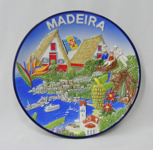 Assiette Souvenir en Céramique Peinte à la Main Personnalisée Design <span class=keywords><strong>France</strong></span> Corse - Product Image 3