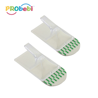 Probebi HS01 usage quotidien forme ronde mur adhésif crochet cintre crochet porte-manteau en plastique pour usage quotidien