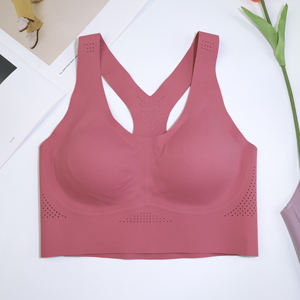 Hochwertiger Mesh Breath Soft Fitness Gelee-BH Große Push-up-Unterstützung <span class=keywords><strong>Sport</strong></span> Nahtlose Dessous Drahtloser BH mit hoher Elastizität - Product Image 4