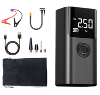 Kit de démarrage de voiture 6 en 1 batterie Booster batterie externe batterie au lithium démarreur de saut avec pompe à air