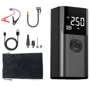 6 en 1 Car Jump Starter Kit Battery Booster Power Bank <span class=keywords><strong>Batería</strong></span> <span class=keywords><strong>de</strong></span> litio Jump Starter con bomba <span class=keywords><strong>de</strong></span> aire - Product Image 1
