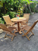 Lifepursue table basse d'extérieur en teck massif