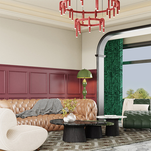 Màu xanh lá cây Rèm cho cửa sổ nhà và cửa màu hồng phòng khách S gấp giáng sinh màn rèm cửa - Product Image 1