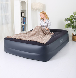 INTEX 64124, almohada inflable cómoda tamaño King, camas de Camping, cama de aire plegable, colchón de aire con descanso <span class=keywords><strong>BIP</strong></span>, pelusa para interiores y exteriores - Product Image 5