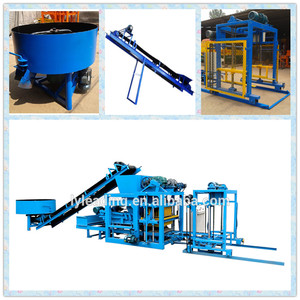 Mesin Pembuat Blok Beton Berongga & Paving Otomatis dengan PLC dan Pompa Dijual - Product Image 5