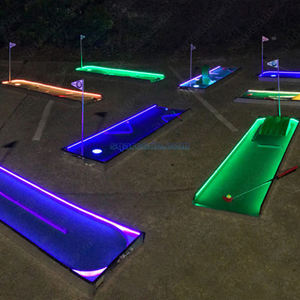 Haute qualité LED Mini Golf Putting Green intérieur gazon artificiel tapis de mise pour le sport pour les terrains de golf intérieurs - Product Image 3