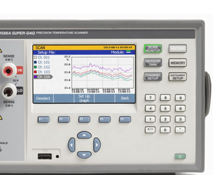 Scanner de température de précision Super-DAQ <span class=keywords><strong>1586A</strong></span>/1DS pour l'analyse des données par les techniciens - Product Image 4