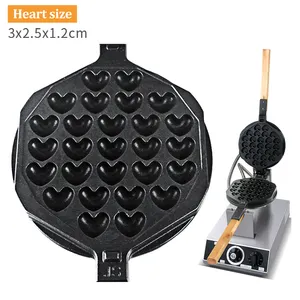 Restaurant Japanese Imagawayaki Red Bean Cake Maker Professional Factory Automatic Electric Cast Iron Bubble Egg Waffle Maker