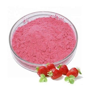 Natuurlijk gevriesdroogd aardbeienextractpoeder, voedingskwaliteit, vacuüm verpakt in fles of trommel. - Product Image 2