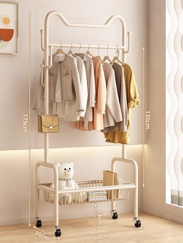 60cm blanc+panier de rangement