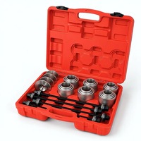Kit de 28 Pièces pour Manchons à Encliquetage Manuel et Outil d'Installation/Démontage de Douilles, Compatible OEM, Matériau PVC, Utilisation pour la Réparation Automobile