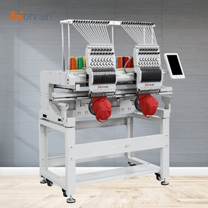 Máy thêu phẳng tốc độ cao 2 đầu máy may thêu vi tính dùng trong công nghiệp - Product Image 3