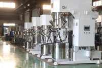 Mélangeur planétaire de moyenne capacité (20-200L) pour formules à base de solvant et à base d'eau, production pilote et à petite échelle
