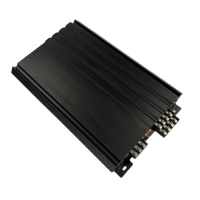 Audiowinner F40.4A Amplificador de Coche Profesional de 4 Canales 4x80W Clase AB con Procesador de Potencia Digital y Amplia Respuesta de Frecuencia