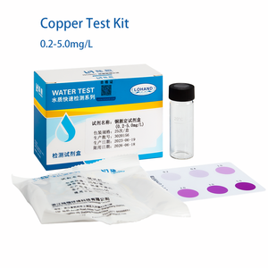 Schnelltest Serie Wasser qualität Kupfer Testkit Wasser Kupfer Analyse beutel 0,2-5,0 mg/l Schwermetall prüfung - Product Image 2