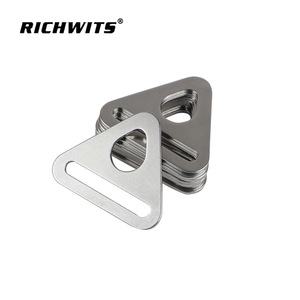 RICHWITS Boucle triangulaire en acier inoxydable ZB7899 pour renforcement des points de tension de tente et gestion des cordes - Product Image 4