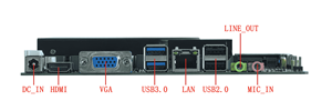 Placa Base Core de 2.ª y 3.ª Generación I3 I5 I7 Itx con Memoria Ddr3 para Máquina Expendedora, Placa de Control Bga 1023 - Product Image 2