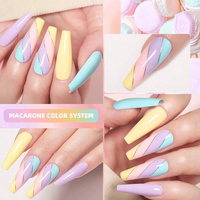 Couleur claire 10ML Professional Uv Nail Gel Private Label Gel Polish Vernis à ongles Gel en trois étapes Logo personnalisé Créez votre propre marque