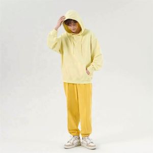 Sudadera con Capucha de Alta Calidad al por Mayor, OEM, de Felpa, Cuello Redondo Holgado, 100% Algodón Puro, Sudadera Personalizada para Parejas, para Hombre - Product Image 2