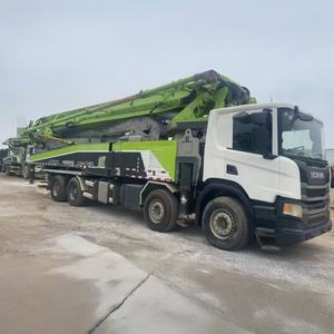 Camión Bomba de Concreto Hidráulico Usado en Buen Estado de Funcionamiento, Pluma de Colocación de Concreto de 56 m, Capacidad de Bombeo de 180 m³/h, ZLJ5441THBSE - Product Image 3