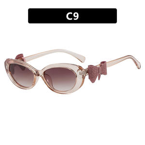 แว่นกันแดดทรงแคทอายสไตล์<span class=keywords><strong>เกาหลี</strong></span> ตก<span class=keywords><strong>แต่ง</strong></span>ลายผีเสื้อ วินเทจ ป้องกันรังสียูวี 400 สินค้ามาใหม่ รับทำโลโก้ ป้องกันแสงสีฟ้า - Product Image 2