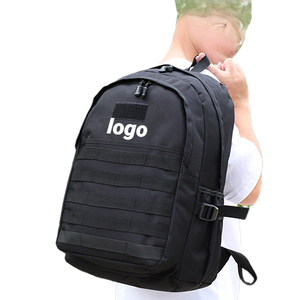 Promotional Logo Embroidered School Backpack Large Capacity Hiking Bag