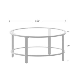 Kainice hiện đại Bàn cà phê vàng bột tráng kim loại khung kính lưu trữ hàng đầu phòng khách trang trí nhà bên bảng - Product Image 5
