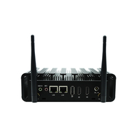 Mini PC industriel sans ventilateur avec processeur Intel N150, triple écran, double LAN, kiosque, thin client, automatisation de bureau