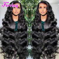 Wig Rambut Asli Burma Kinky Curly Grosir Wig Rambut Manusia Alami Lace Front Wig 13X6 HD Lace Frontal Wig Tanpa Lem untuk Wanita Kulit Hitam