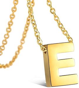 Collana personalizzata con gioielli U reali con iniziali collana con lettera iniziale con monogramma alfabeto per donna bijoux pour femmes - Product Image 2