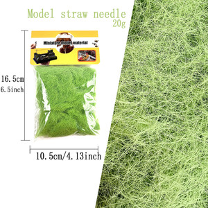 12mmミニチュアトレインモデルシーンプラスチックグラスパウダーとマイクロ景観年齢14歳以上の針シミュレーション - Product Image 3